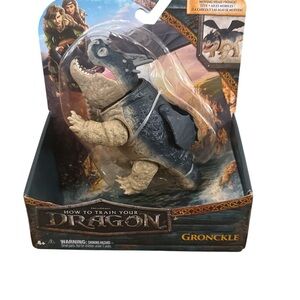 How To Train your Dragon (2025) Gronckle 6 inch Action Figure Blue New